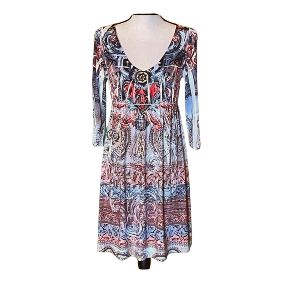 X Twelve Dress Multi-Colored Size L